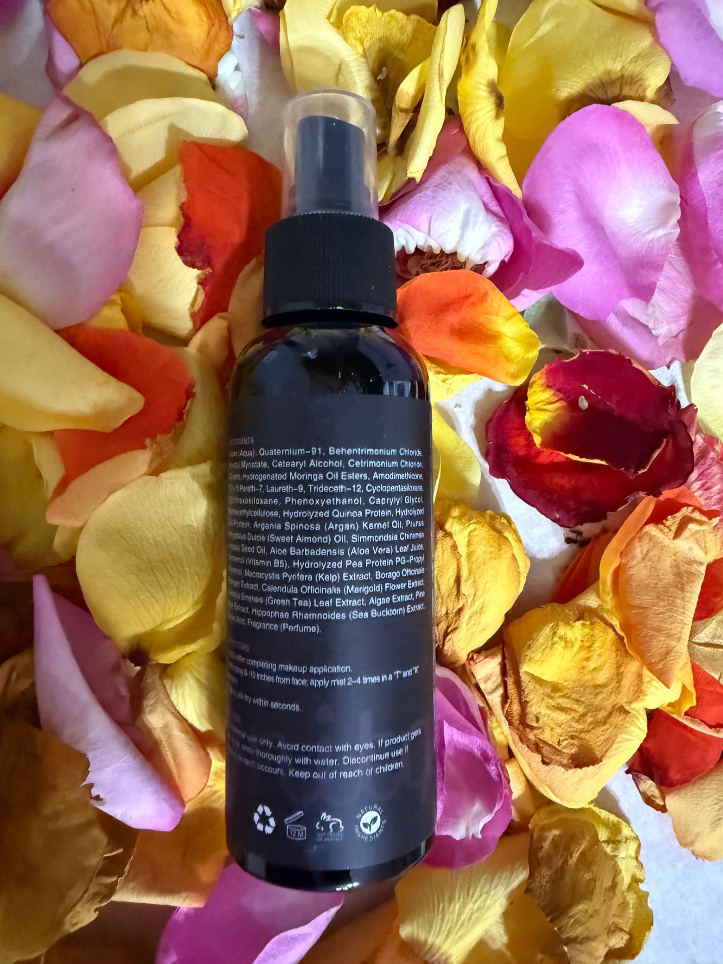 Makeup setting spray