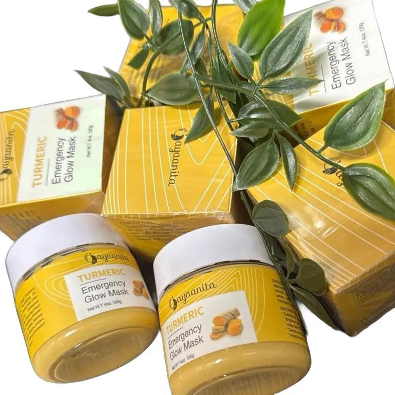 Turmeric Face Mask - Skincare Solution for Comfort & Glow - Focus on Skin Repair and Care